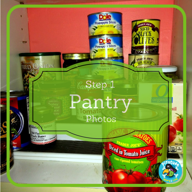 Step 1: Pantry Photos